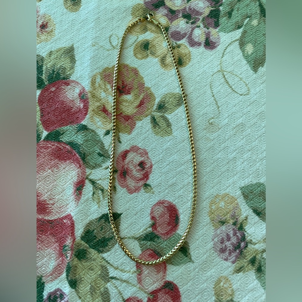 Gold plated chain